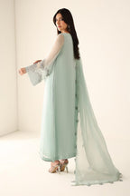 BAROQUE Chiffon Embroidered Sequin Luxury Unstitched 3PC Suit